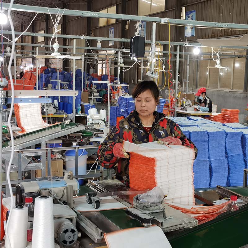 五台洗洁巾工厂展示